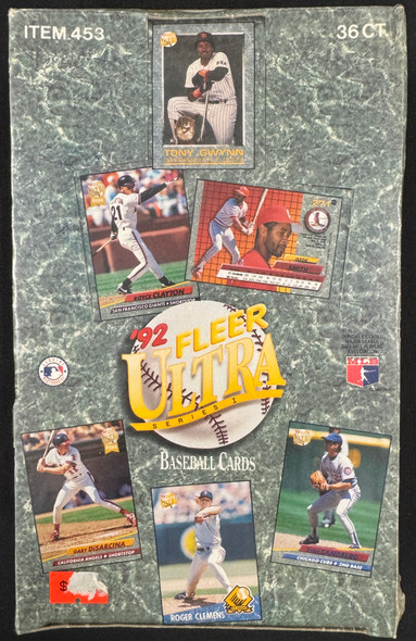 1992 Fleer Ultra Baseball Series 1 Wax Box Factory Sealed