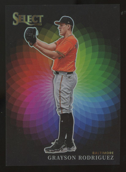 2023 Panini Select Grayson Rodriguez Color Wheel Prizm SSP #CW7