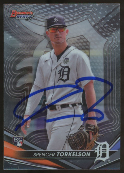 2022 Bowman's Best Spencer Torkelson RC #7 Signed IP Auto "B"