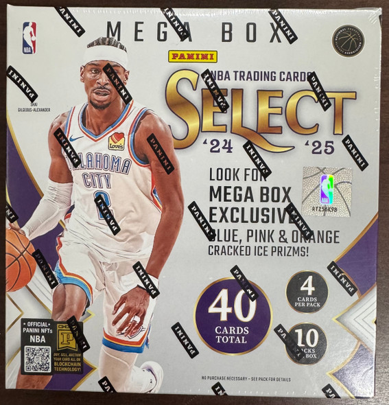 2024/25 Panini Select Basketball Mega Box
