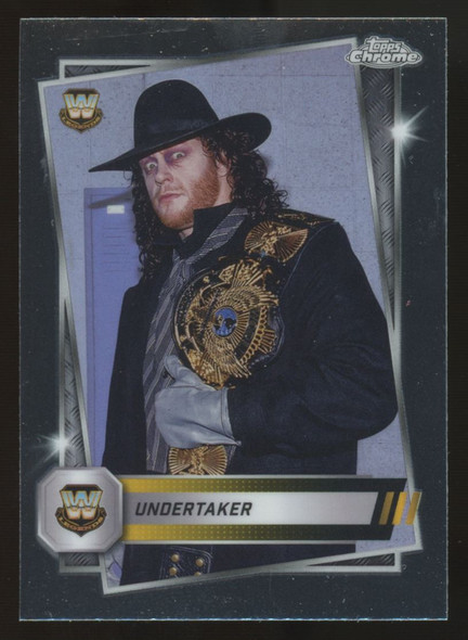 2025 Topps Chrome WWE Undertaker Image Variation SSP #206