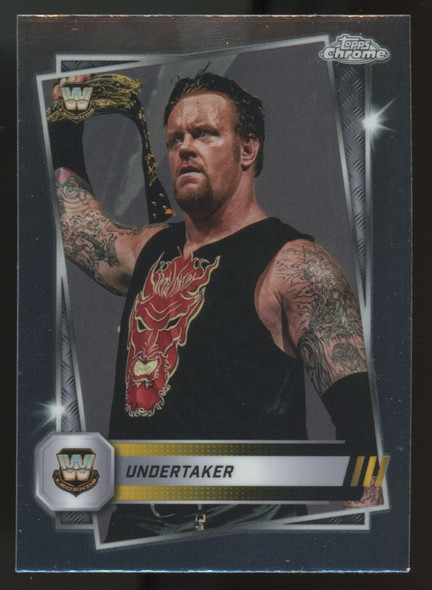 2025 Topps Chrome WWE Undertaker Image Variation SSP #254