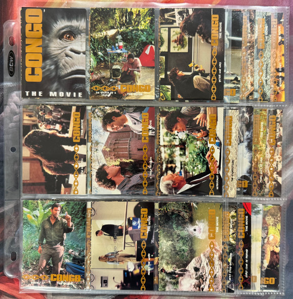 1995 Upper Deck Congo The Movie Complete Card Set (90) NM