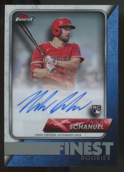 2024 Topps Finest Nolan Schanuel RC Refractor Auto #FR-NS