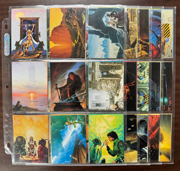 1993 Comic Images Adventures In Fantasy Complete Card Set (90) NM "B"