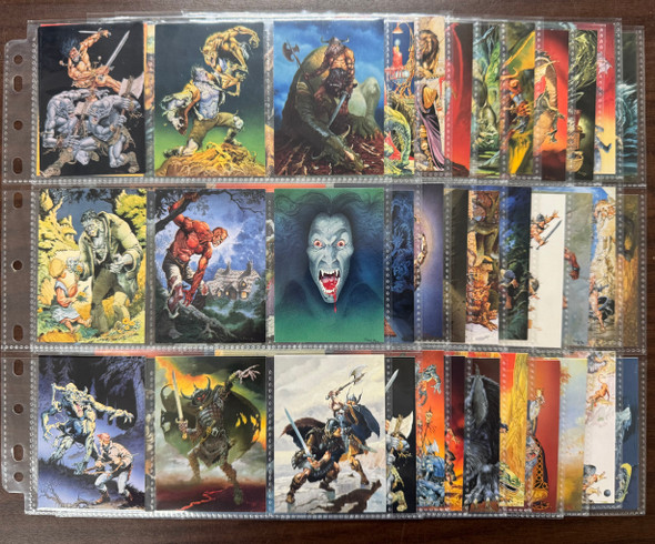 1994 FPG Mike Ploog Complete Card Set (90) NM