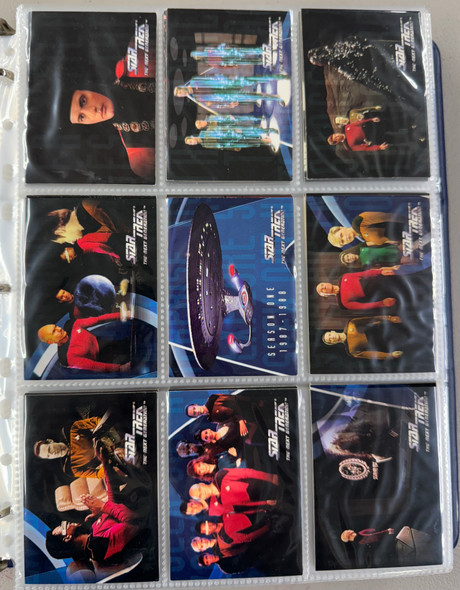 1994-96 SkyBox Star Trek The Next Generation 1-5 Partial Set 499/510 W/ Inserts