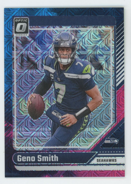 2024 Panini Donruss Optic Geno Smith Nebula 1/1 #177 *READ*