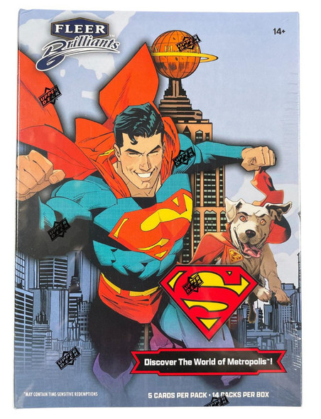 2025 Upper Deck Fleer Brilliants Superman Mega Box