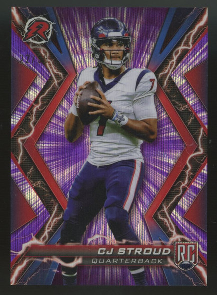 2023 Topps Composite Resurgence CJ Stroud RC Purple Surge /99 #98