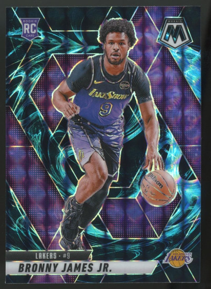 2024-25 Panini Mosaic Bronny James Jr. RC Genesis SSP #214