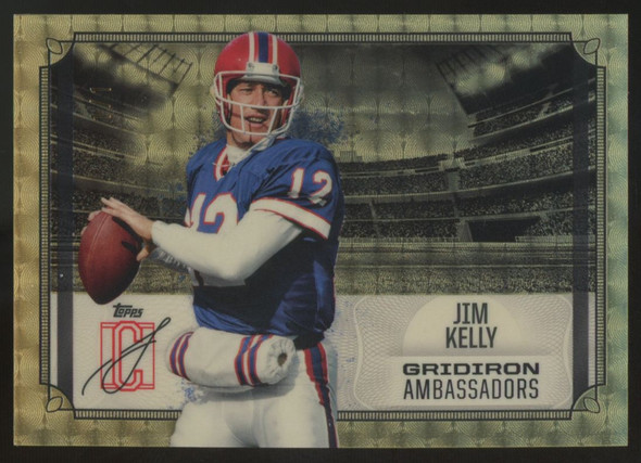 2024 Topps Signature Class Jim Kelly Gridiron Ambassadors Superfractor 1/1 *Read