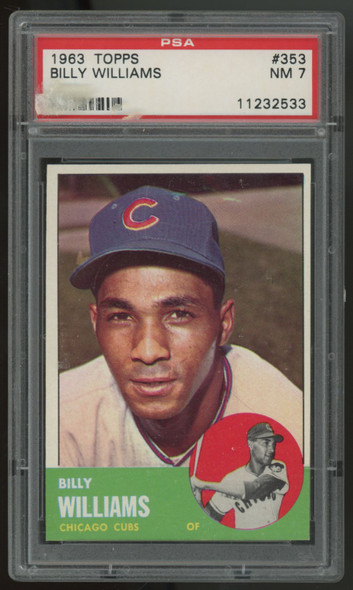 1963 Topps Billy Williams #353 PSA 7
