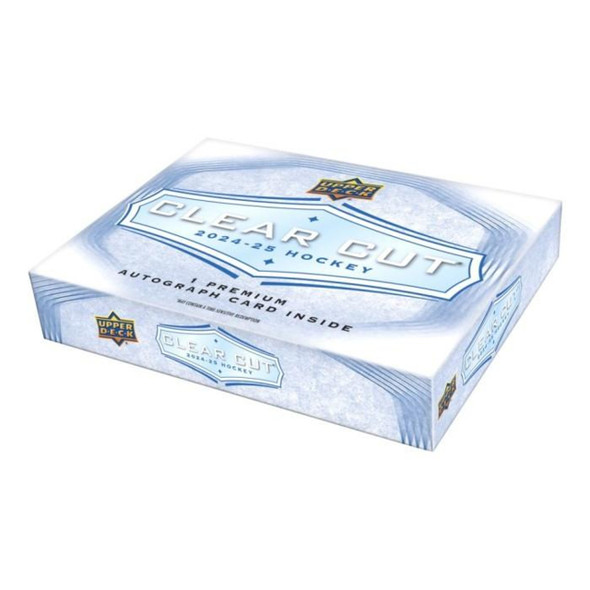 2024/25 Upper Deck Clear Cut Hockey Hobby Box 2024/25 Upper Deck Clear Cut Hockey Hobby Box
