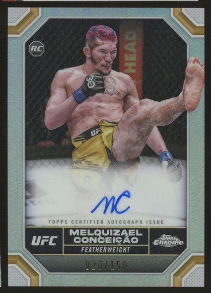 2024 Topps Chrome UFC Melquizael Conceicao RC Auto Refractor /150 #CRA-MCO