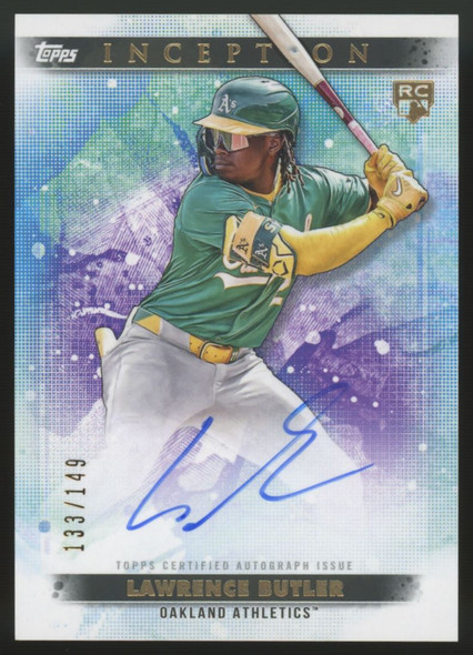2024 Topps Inception Lawrence Butler RC Emerging Stars Auto /149 #BRES-LB