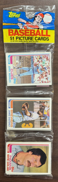 1982 Topps Baseball Rack Pack Factory Sealed