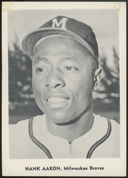1959 Jay Publishing Hank Aaron Picture Pack Team Photo