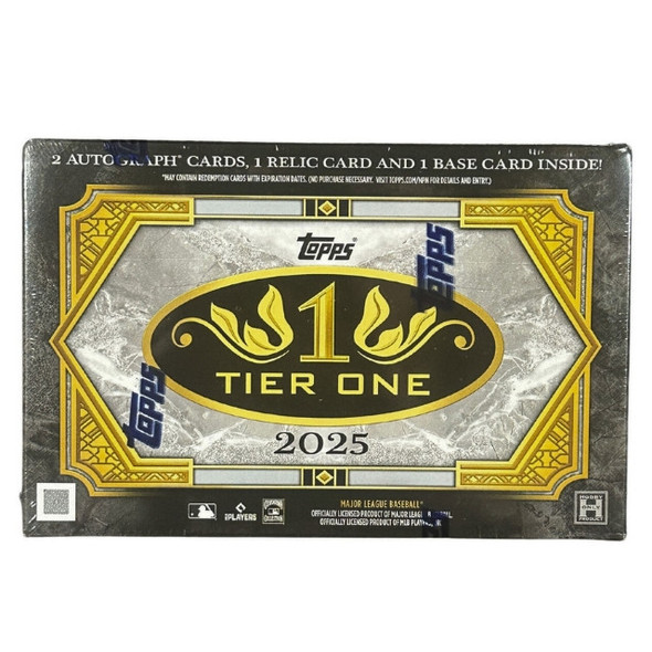 2025 Topps Tier One Baseball Hobby Box 2025 Topps Tier One Baseball Hobby Box