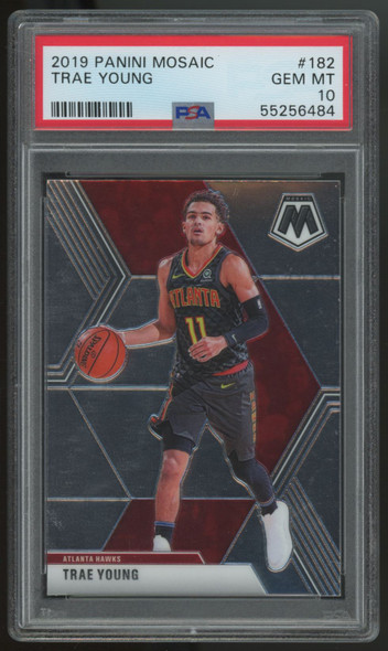 2019/20 Mosaic Trae Young #182 PSA 10