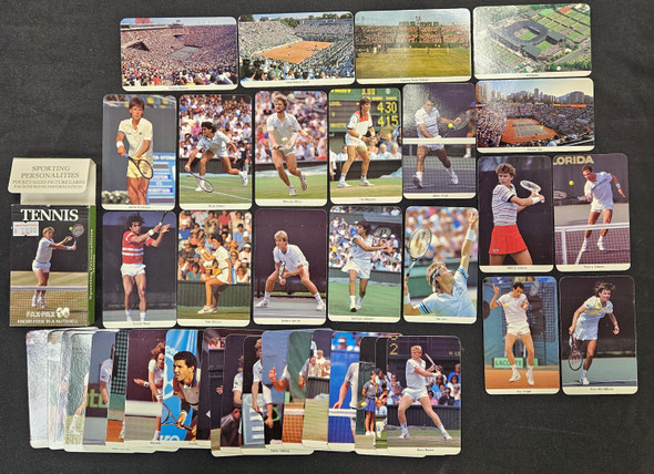 1986 Fax-Pax Tennis Box Set Of 38