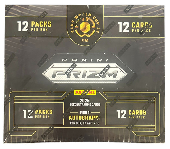 2025 Panini Prizm FIFA Club World Cup Soccer Hobby Box