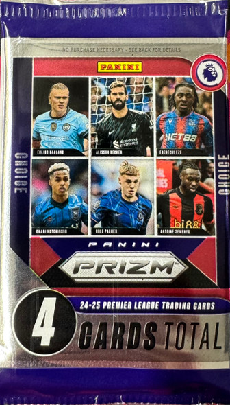 2024/25 Panini Prizm Premier League Soccer Retail Pack