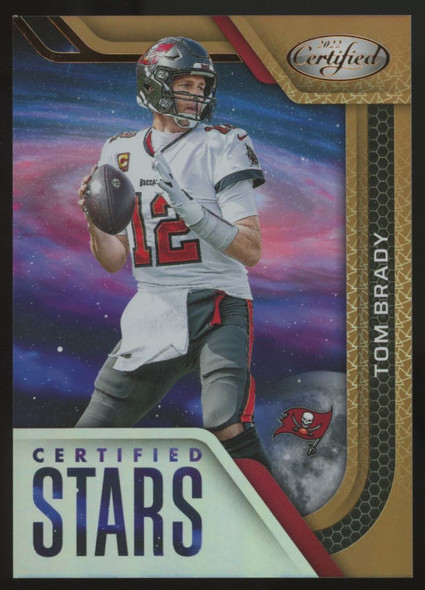 2022 Panini Certified Tom Brady Bronze Mirror Certified Stars /249 #CS-10