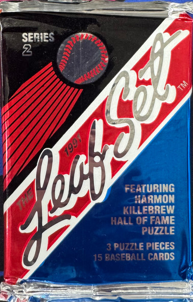 1991 Leaf Set Series 2 Baseball Pack