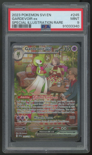 2023 Pokemon Gardevoir ex Scarlet & Violet SIR #245 PSA 9