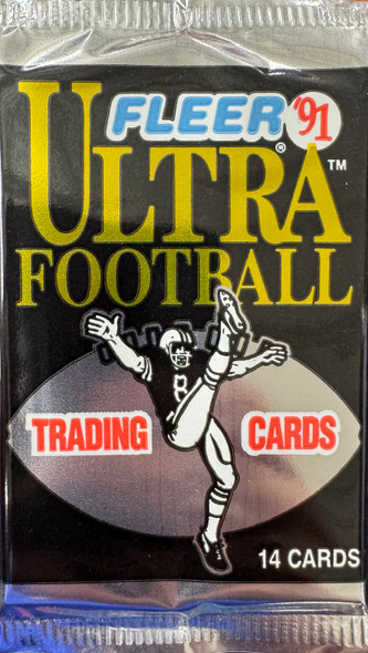 1991 Fleer Ultra Football Pack (Black) 1991 Fleer Ultra Football Pack (Black)