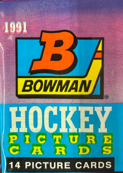 1991/92 Bowman Hockey Wax Pack