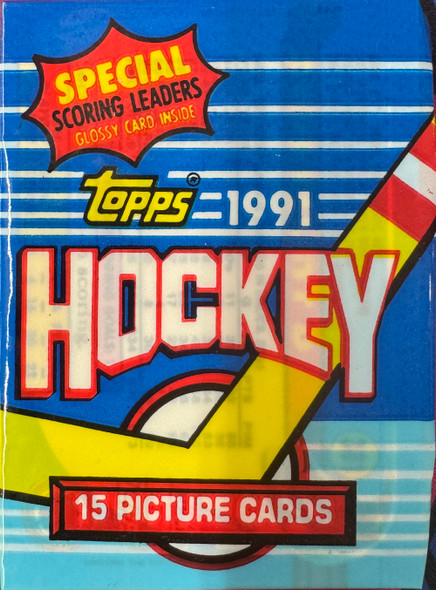 1991/92 Topps Hockey Wax Pack