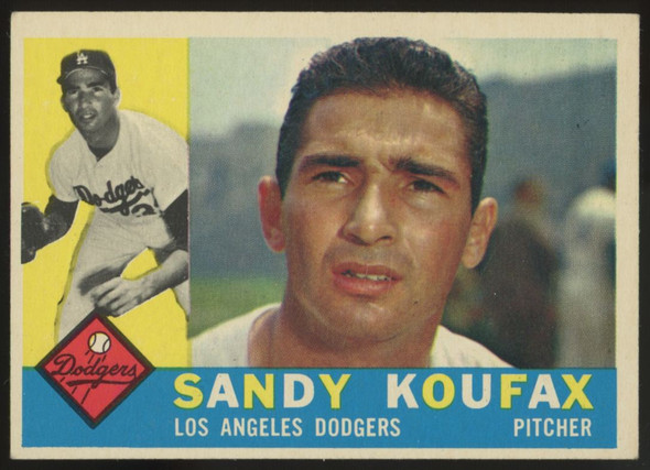 1960 Topps Sandy Koufax #343 EX