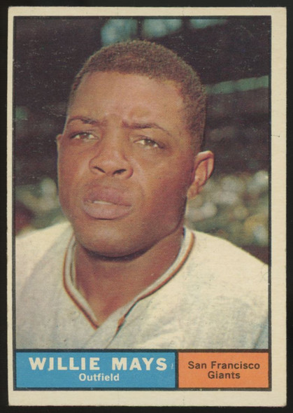 1961 Topps Willie Mays #150 VG-EX