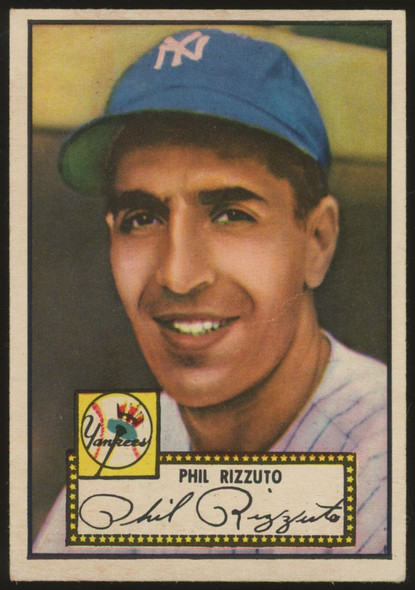 1952 Topps Phil Rizzuto #11 EX Red Back