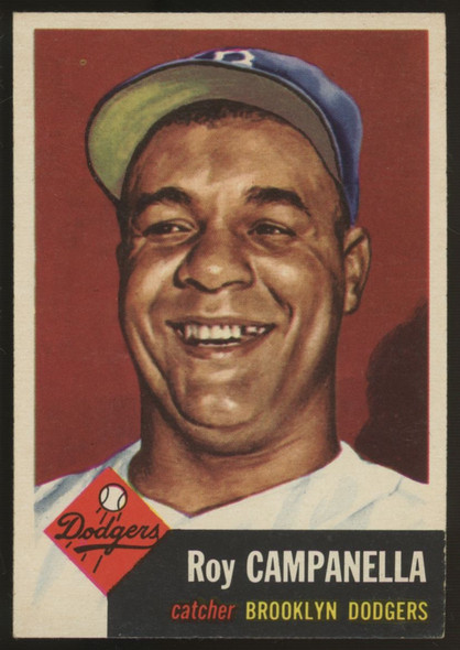 1953 Topps Roy Campanella #27 EX/MT 1953 Topps Roy Campanella #27 EX/MT