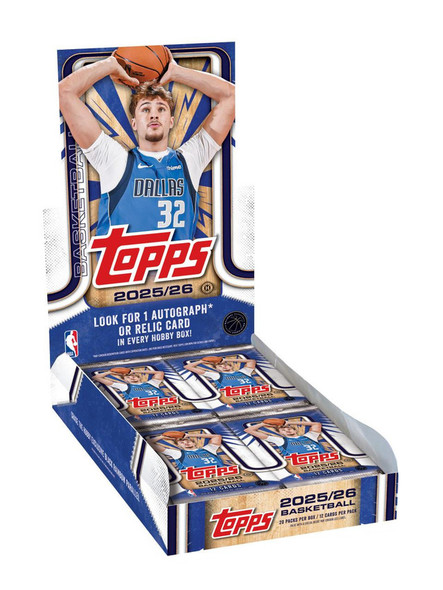 2025/26 Topps Basketball Hobby Box 2025/26 Topps Basketball Hobby Box