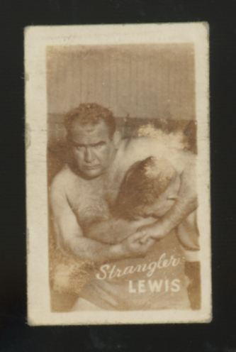 1948 Topps Magic Strangler Lewis Wrestling Champions #6 G/VG