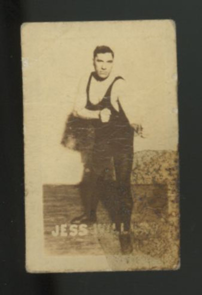 1948 Topps Magic Jess Willard Boxing Champions #7 Poor