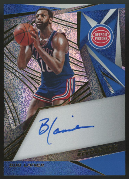 2019-20 Panini Revolution Bob Lanier Auto #AG-BLN