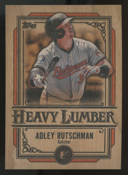 2025 Topps Series Two Adley Rutschman Heavy Lumber #HL-30