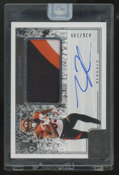 2020 Panini One Tee Higgins RC Patch Auto RPA /149 #10