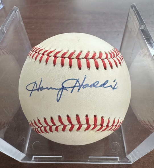 Harvey Haddix Signed Autographed Rawlings ONL Baseball JSA Cert Harvey Haddix Signed Autographed Rawlings ONL Baseball JSA Cert