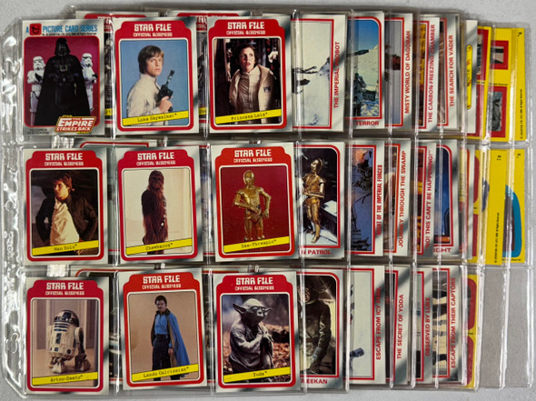 1980 Topps Empire Strikes Back Series 1 Complete Set (132) W/ Stickers (20/33) 1980 Topps Empire Strikes Back Series 1 Complete Set (132) W/ Stickers (20/33)