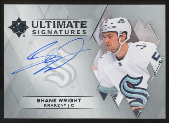 2023-24 UD Ultimate Collection Shane Wright Signatures Auto #US-SW