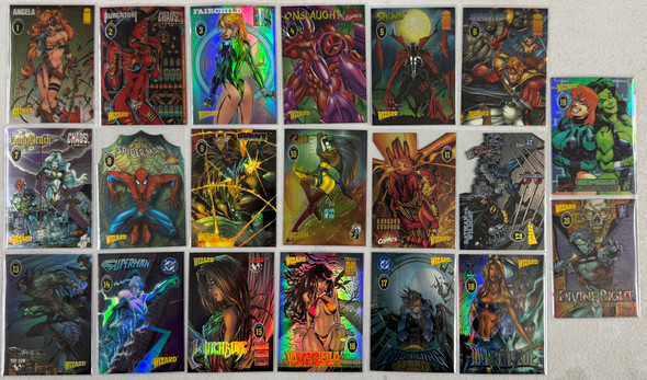 1995-97 Wizard Magazine Chrome Series 4 Promo Complete Set (20/20)