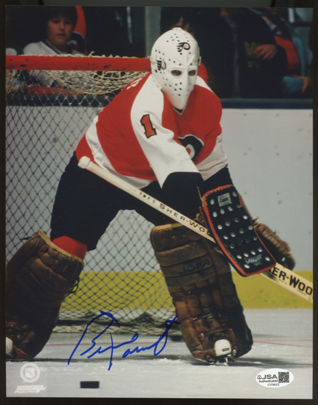 Bernie Parent Signed Autographed 8x10 Photo JSA