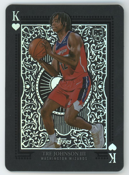 2025-26 Topps Tre Johnson III RC All Kings SSP #AK-21