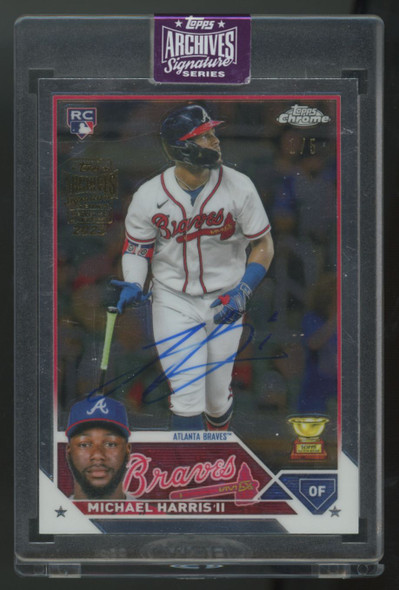 2025 Topps Archives Signature Series Michael Harris II RC Auto /5 #79